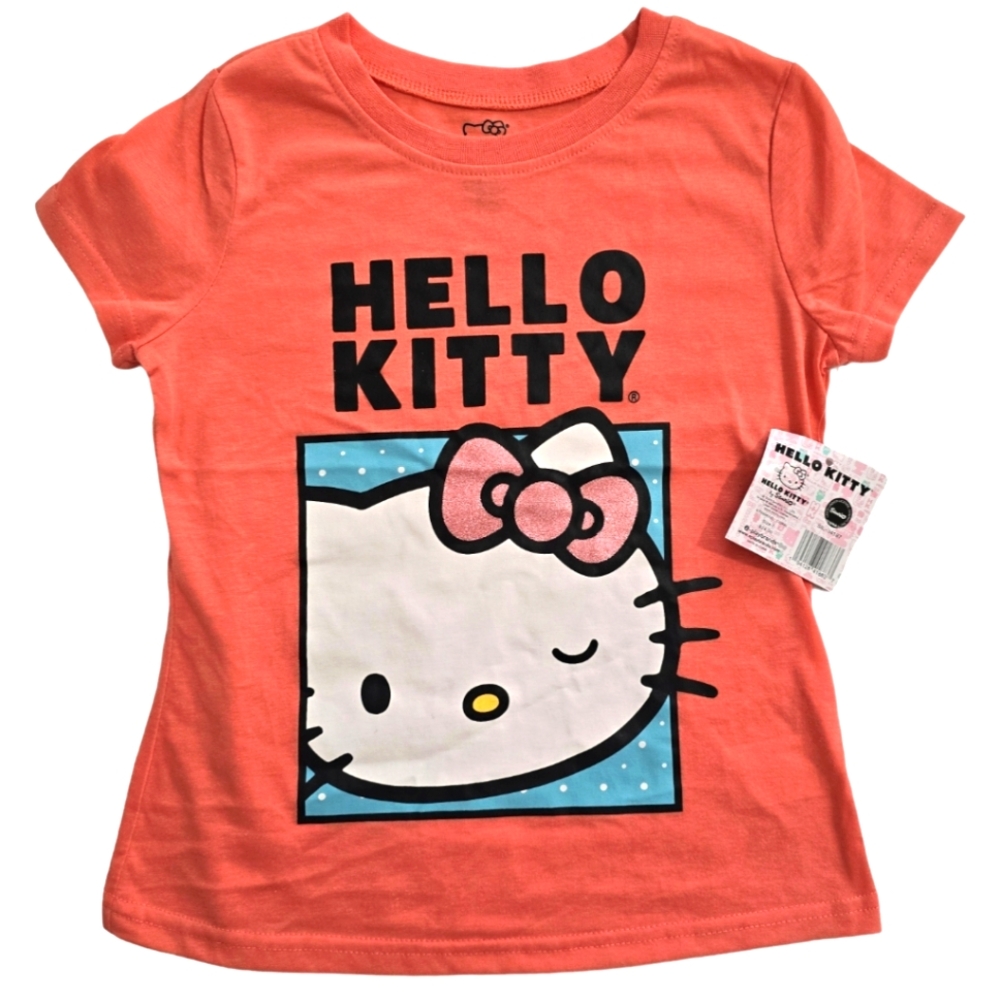 Hello Kitty T shirt NWT Girls Size 7